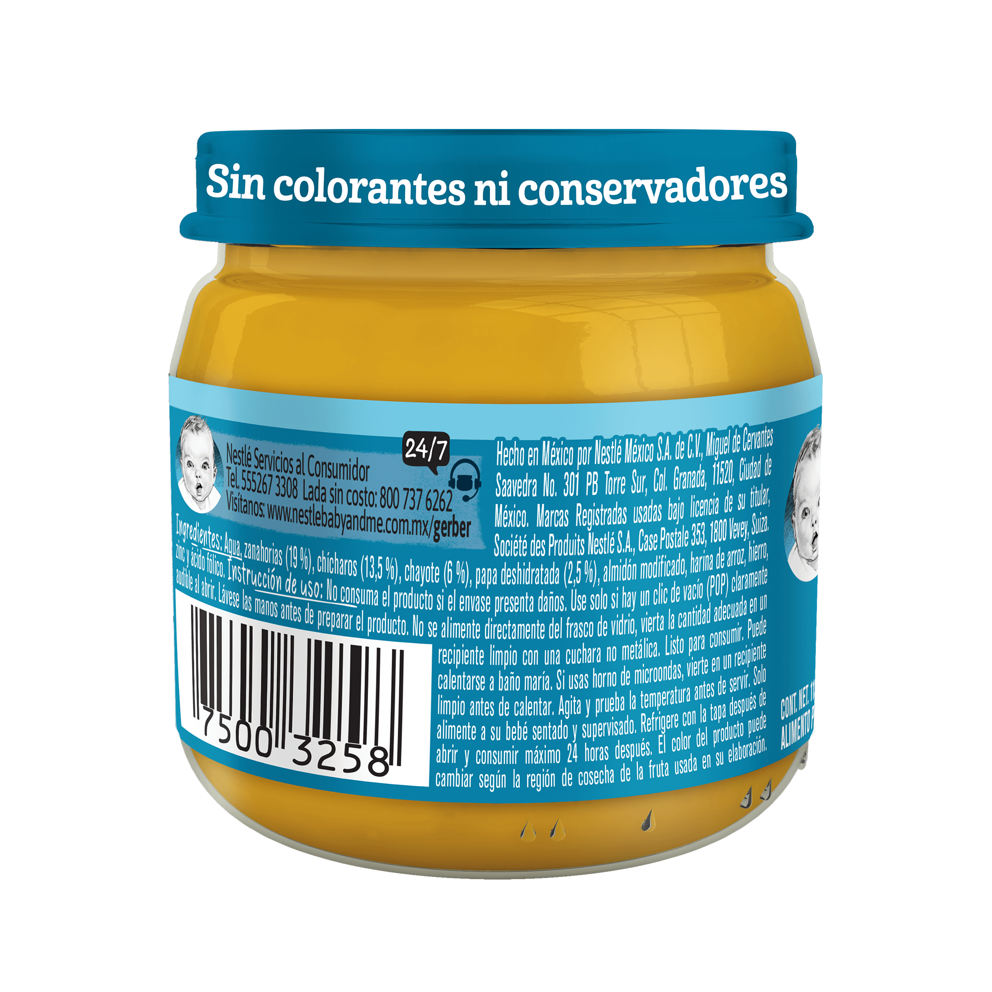 Gerber® Papilla Vegetales Mixtos Etapa 2, 113g