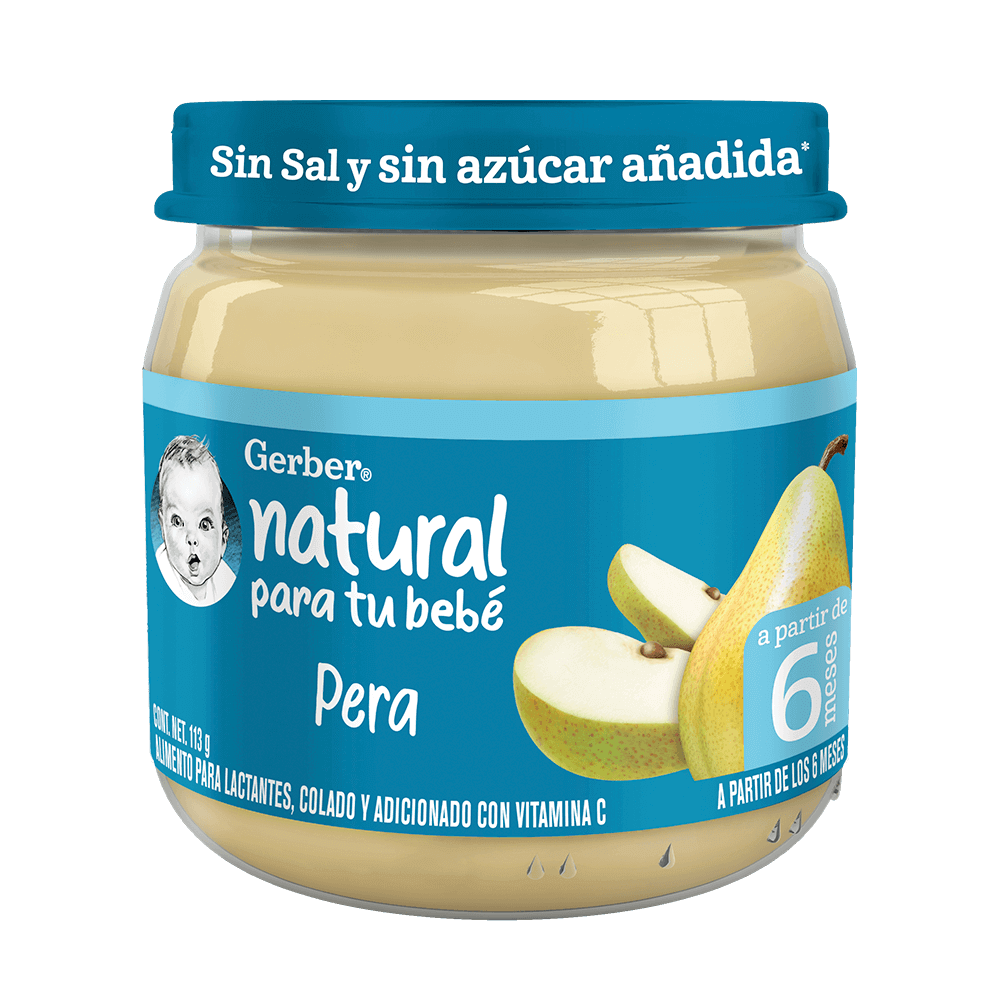 Gerber® Papilla Pera Etapa 2, 113g