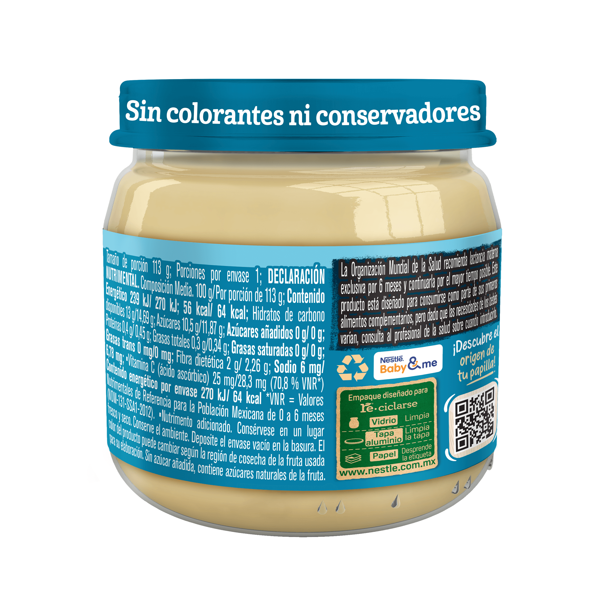 Gerber® Papilla Frutas tropicales Etapa 2, 113g