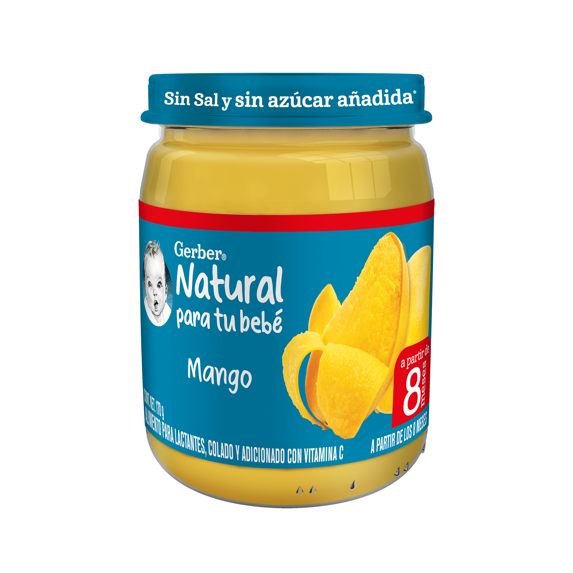 Gerber® Papilla Mango Etapa 3, 170g