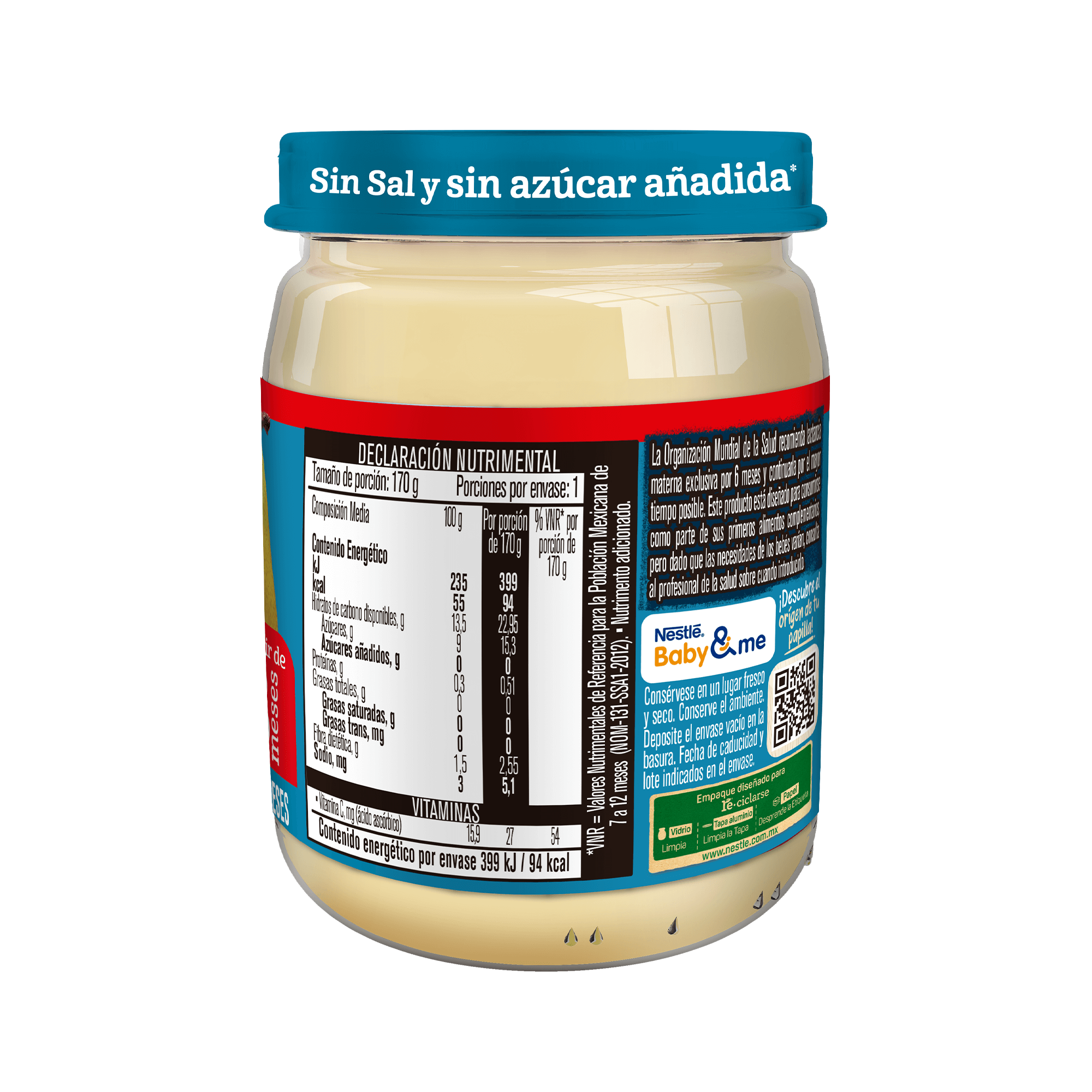 Gerber® Papilla Pera Etapa 3, 170g