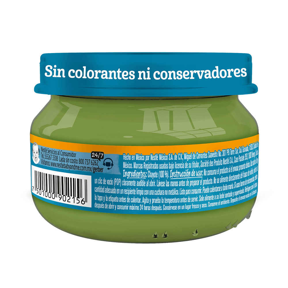 Gerber® Papilla Chayote Etapa 1