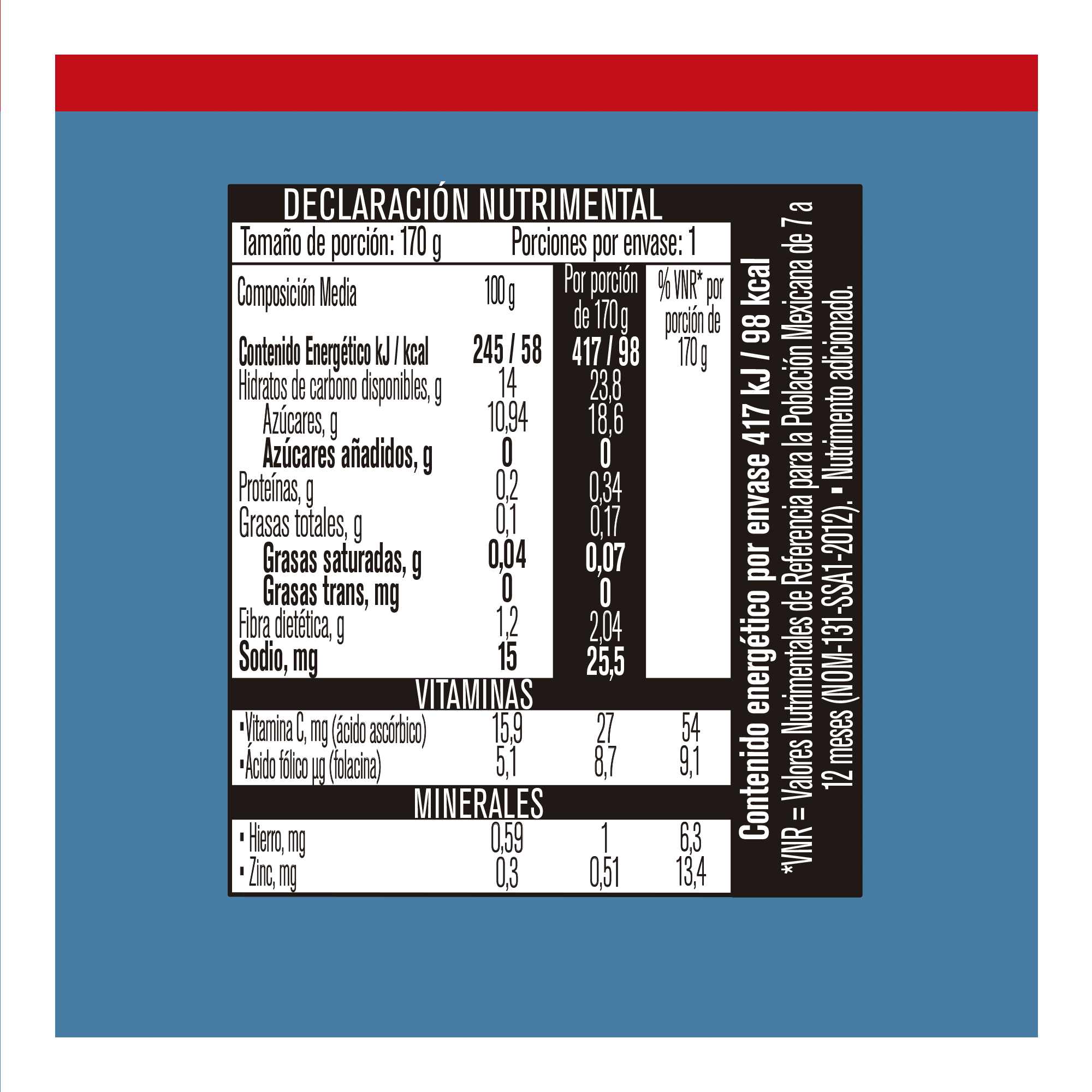 Gerber® Manzana y Mango Etapa 3, 170g