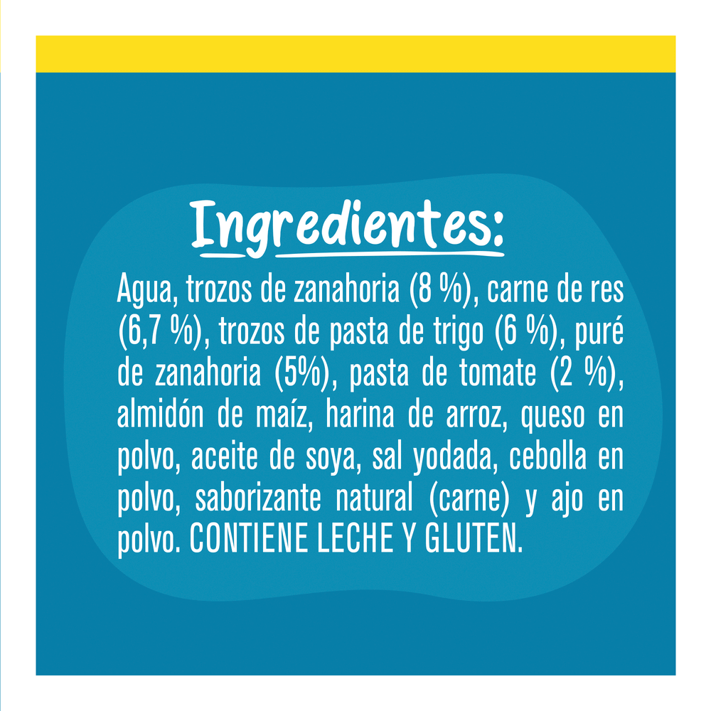Gerber® Papilla Res, verduras y pasta Etapa 4, 250g