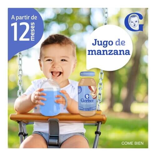 Gerber® Jugo Manzana Etapa 4