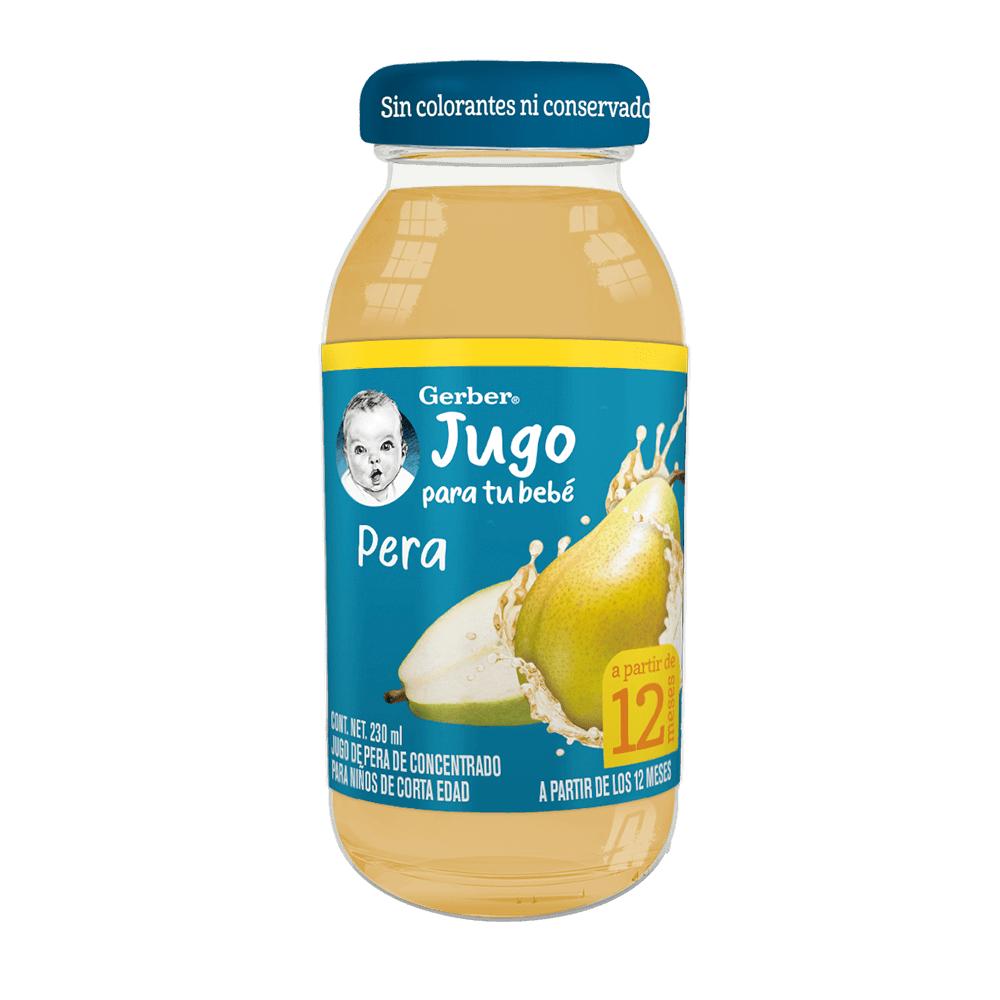 Gerber® Jugo Pera Etapa 3 de 230ml