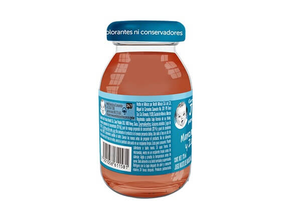Gerber® Jugo de manzana, mango y zanahoria, Etapa 2 de 175 ml