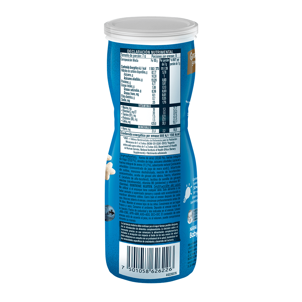 Gerber® Mora Azul Snacks 42g