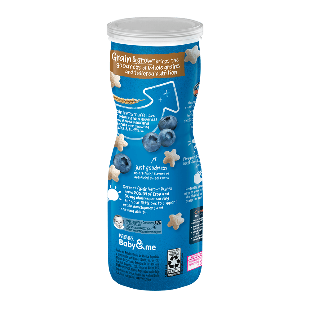 Gerber® Mora Azul Snacks 42g