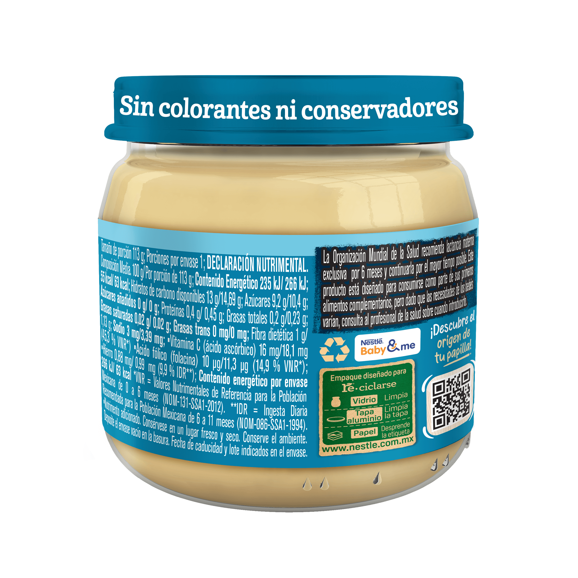 Gerber® Papilla Manzana y guayaba Etapa 2, 113g