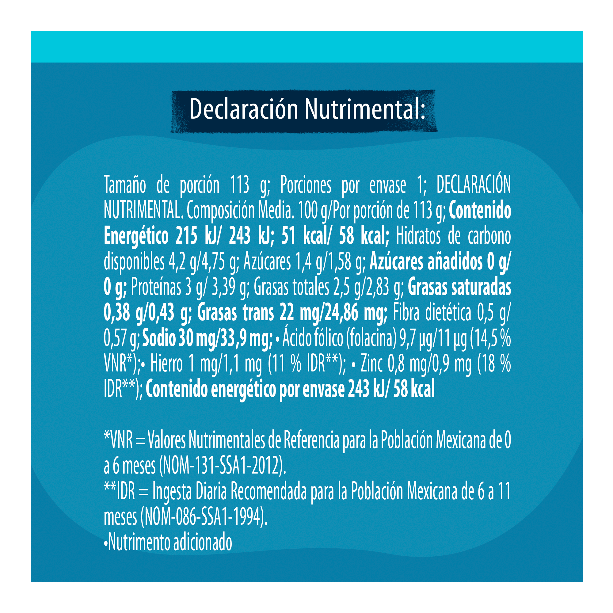 Gerber® Papilla Sopa de Res y verduras Etapa 2, 113g