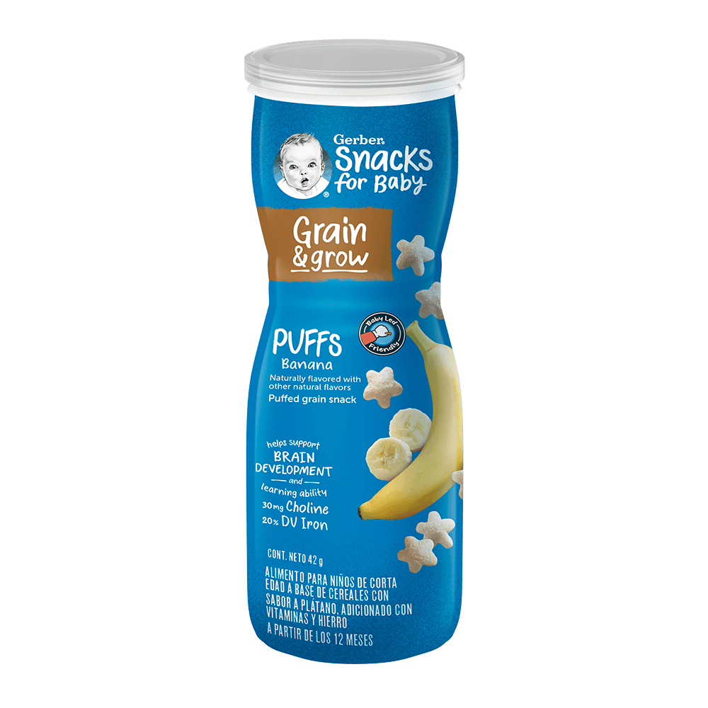 Gerber® Plátano Snacks 42g