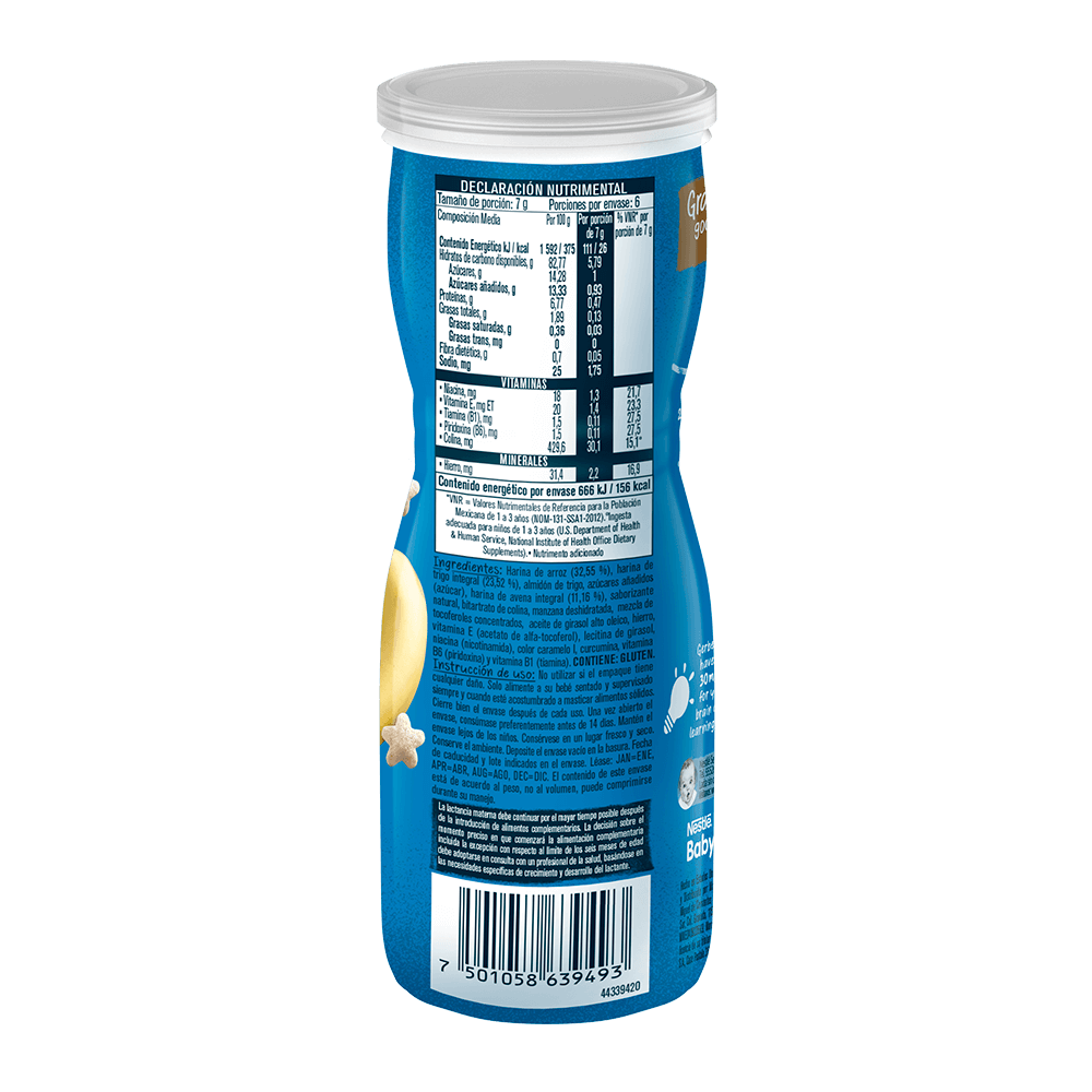 Gerber® Plátano Snacks 42g