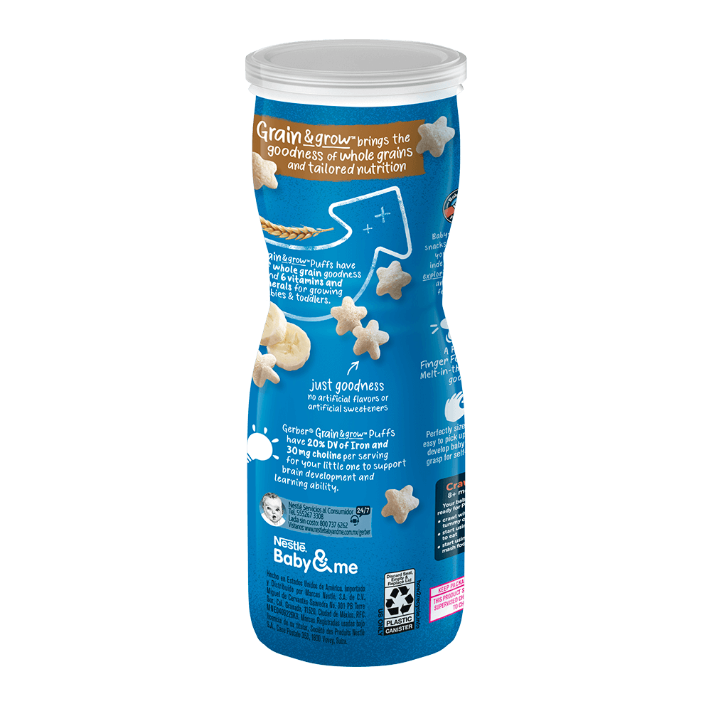 Gerber® Plátano Snacks 42g