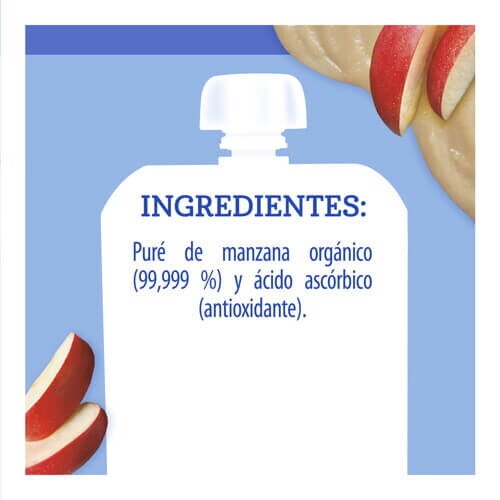GERBER® Orgánico Puré de Manzana