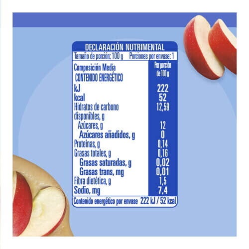 GERBER® Orgánico Puré de Manzana