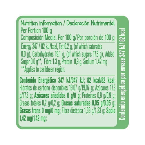 GERBER® Orgánico Puré Plátano Mango