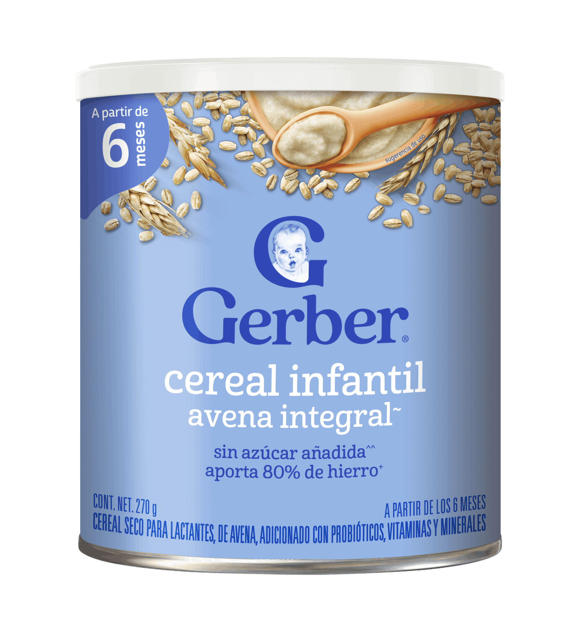 GERBER® Cereal Avena Integral