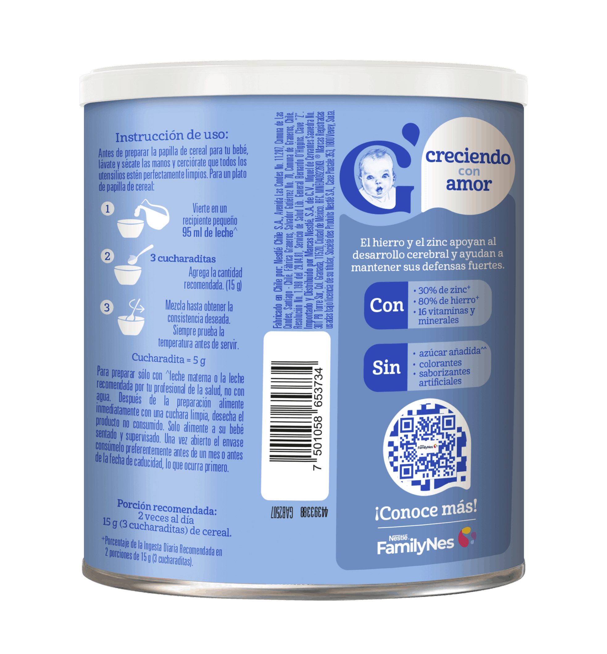 GERBER® Cereal Avena Integral