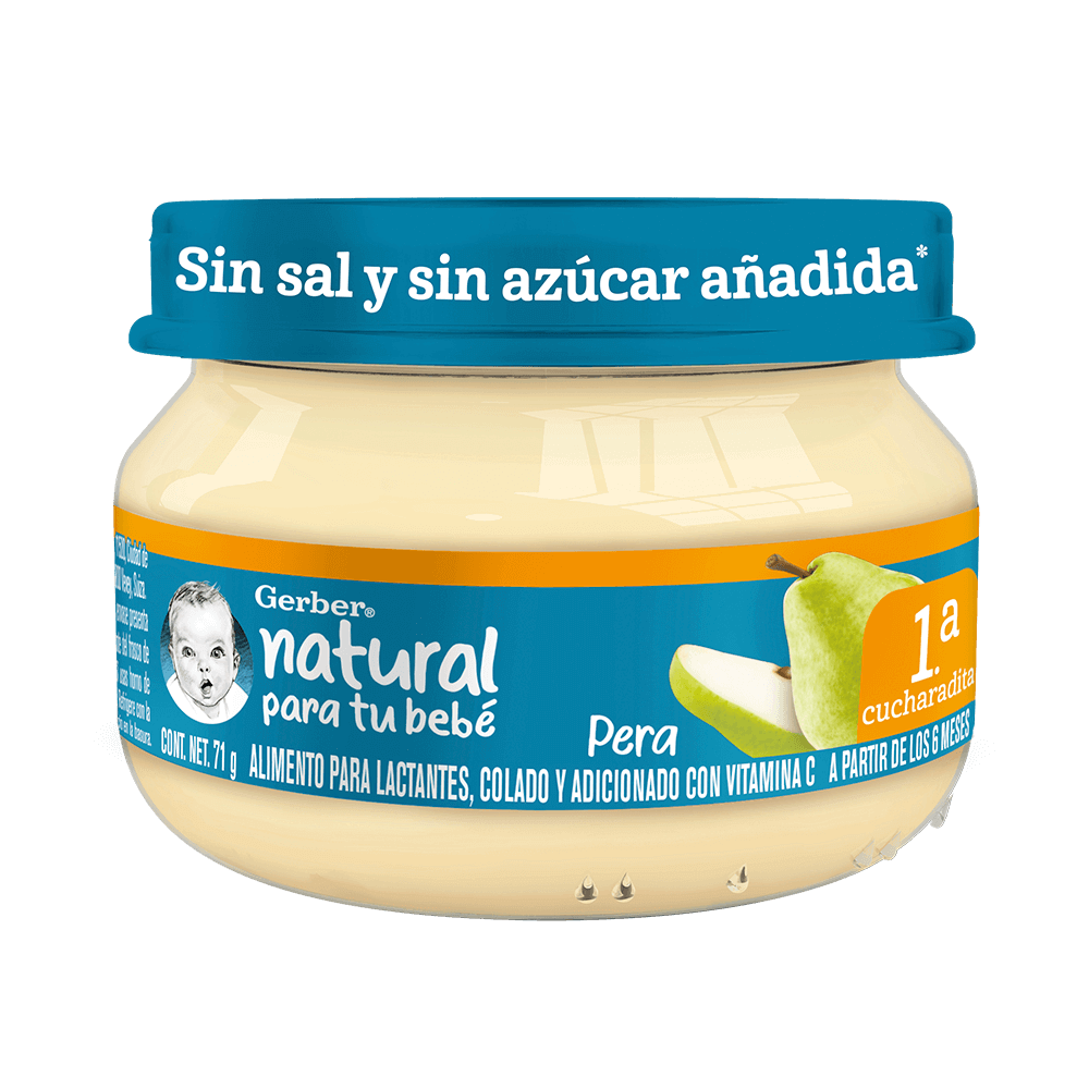 Gerber® Papilla Pera Etapa 1, 71g