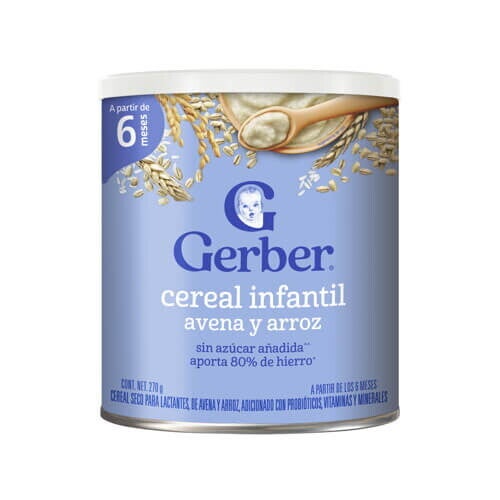 GERBER® Cereal Arroz y Avena