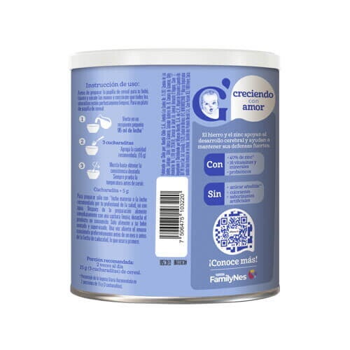 GERBER® Cereal Trigo y Manzana 3ra