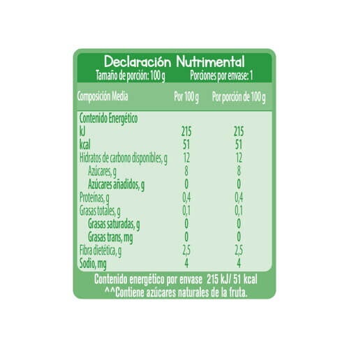 GERBER® Orgánico Pera