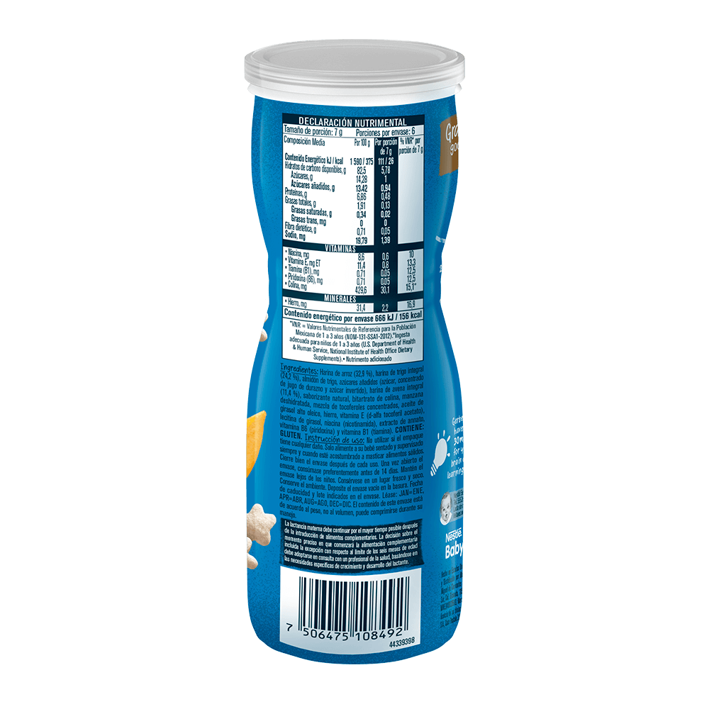 Gerber® Durazno Snacks 42g
