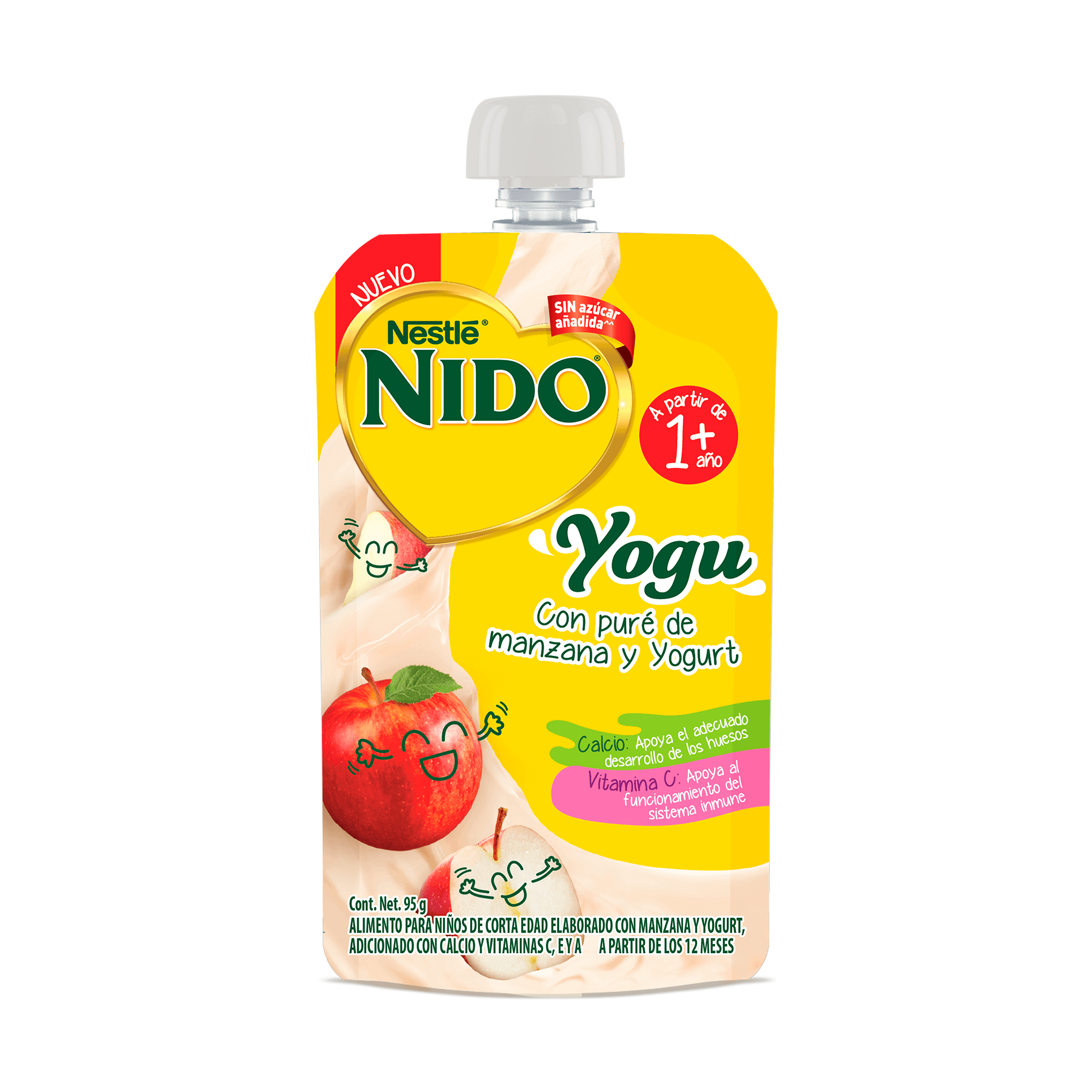 NIDO® Yogu Pouch sabor Manzana con Yogurt