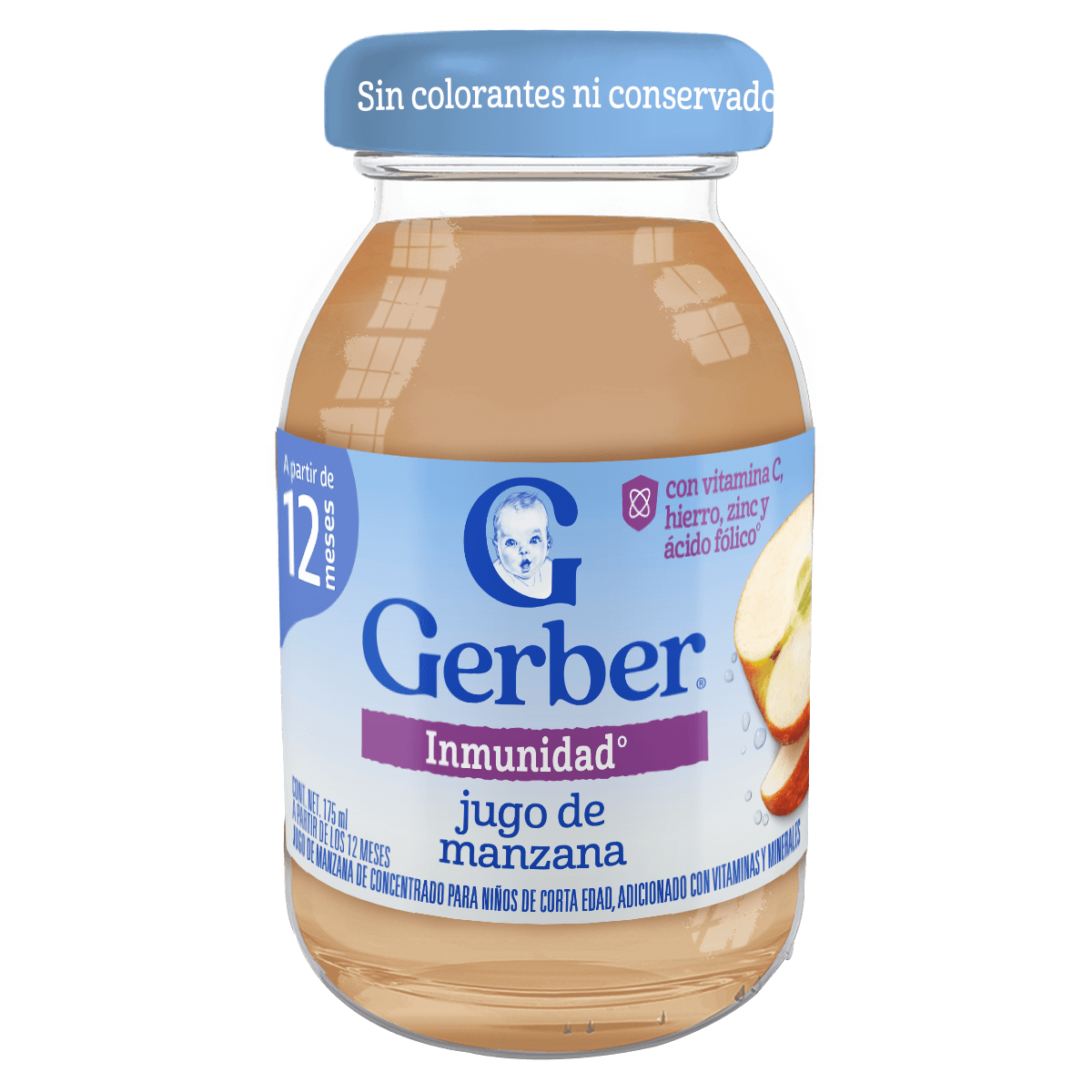 GERBER® Jugo de Manzana con Vitaminas y minerales