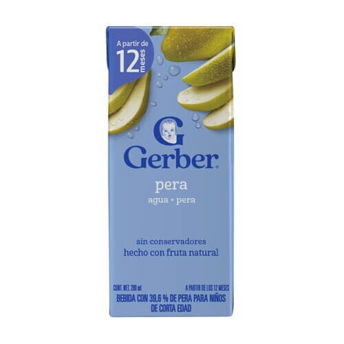 Gerber® Bebida Hidratante Pera Etapa 4