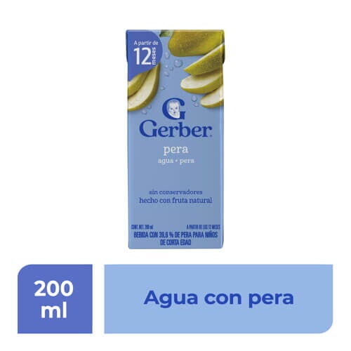 Gerber® Bebida Hidratante Pera Etapa 4