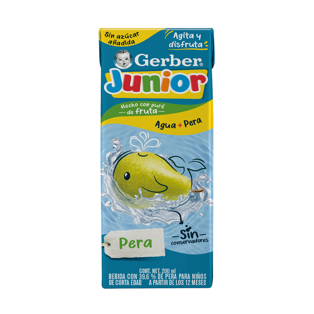 Gerber® Bebida Hidratante Pera Etapa 4 de 200ml