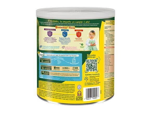 Valores Nutricionales NIDO Flora Protect