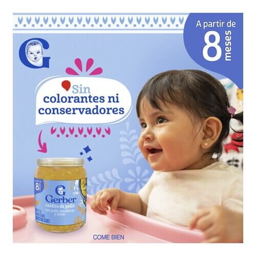 GERBER® Caldito de Pollo 