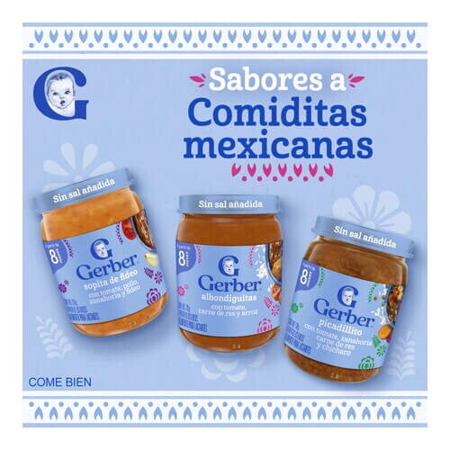 GERBER® Caldito de Pollo 