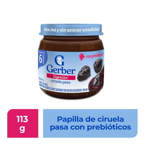 GERBER® Bebida Gerber Plus Ciruela Pasa Manzana
