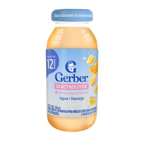 GERBER® Bebida de Naranja con Electrolitos