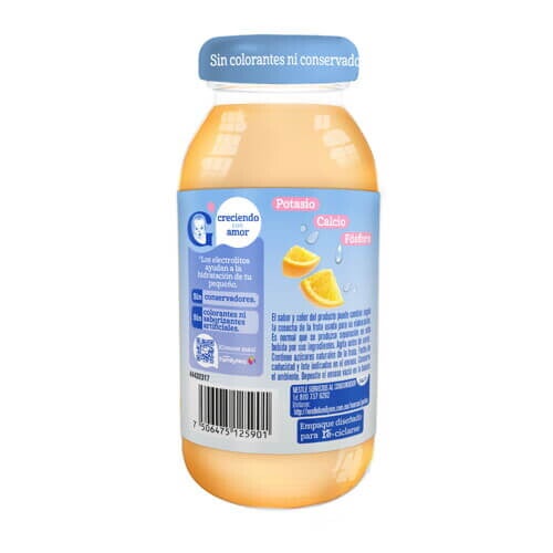 GERBER® Bebida de Naranja con Electrolitos