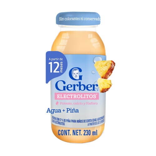 GERBER® Bebida De Piña con Electrolitos