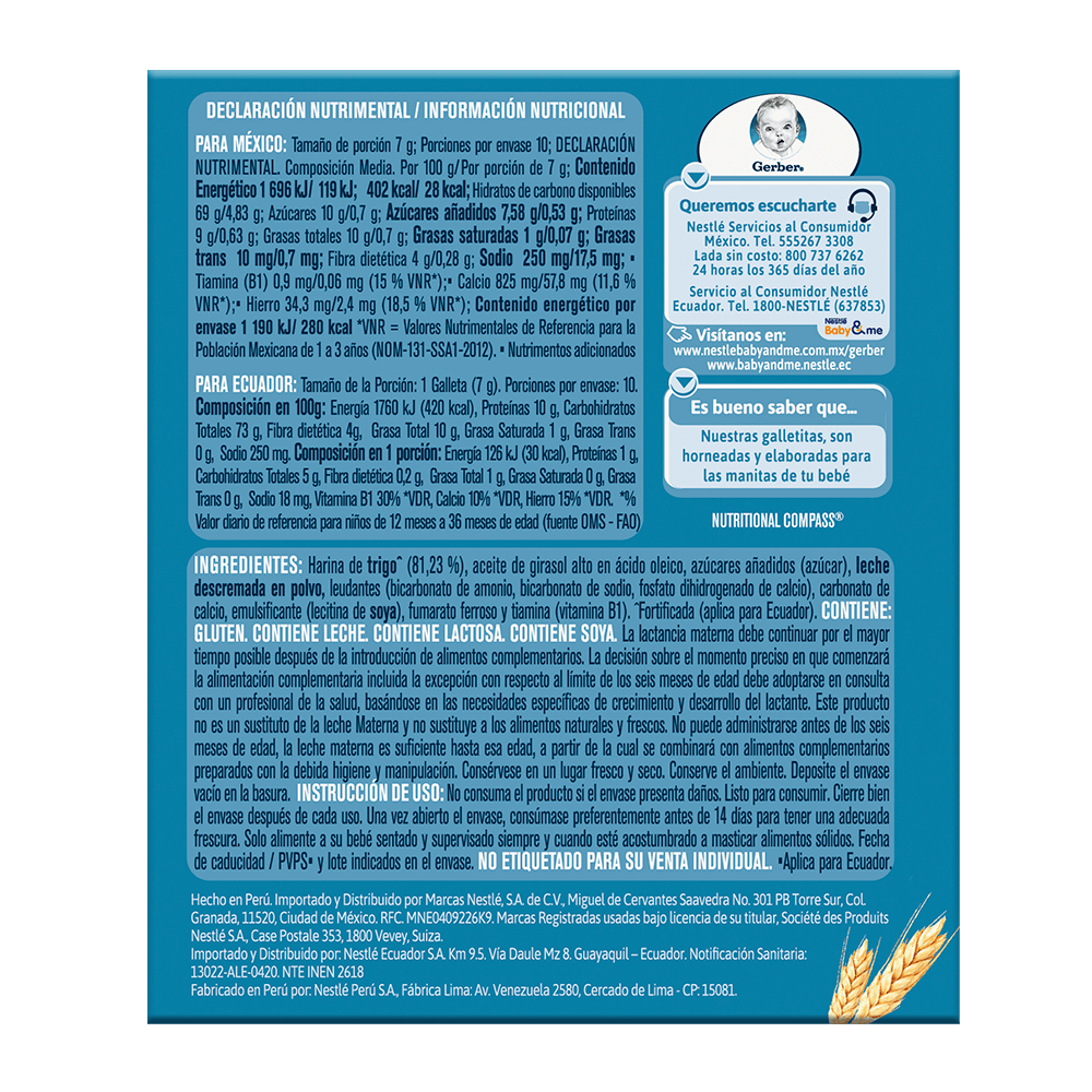 Gerber® Primeras Galletitas 