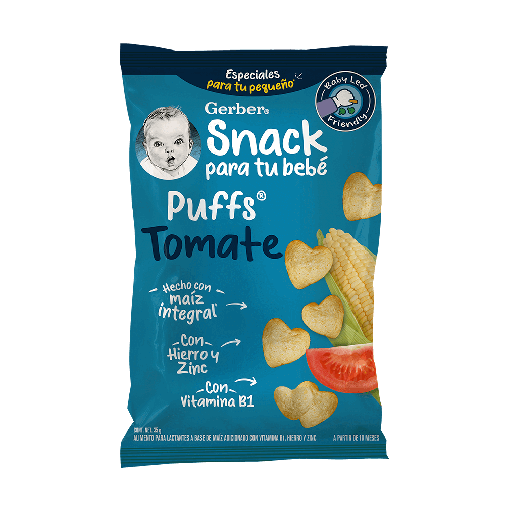 Gerber® Snacks Puffs Tomate 35 g