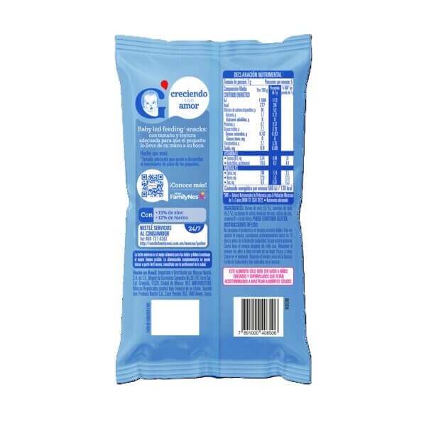 Snack Para Bebé Gerber® Mini Popcorn