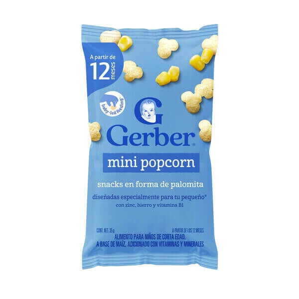 Snack Para Bebé Gerber® Mini Popcorn