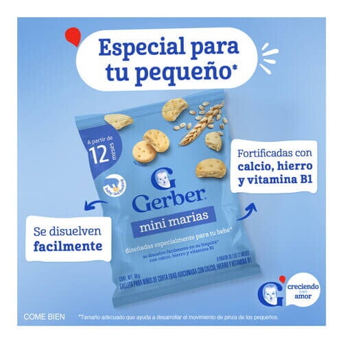 GERBER® Galletas Mini Marias