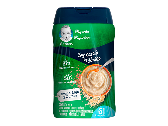 Gerber® Orgánico Cereal Quinoa