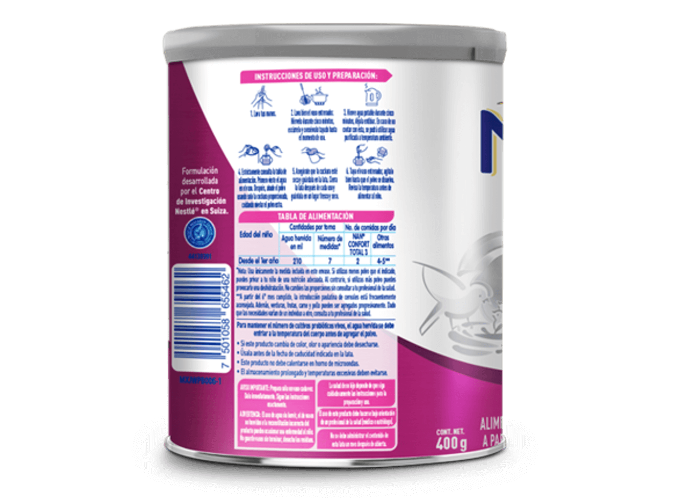 Nan Expert Pro 3 400g - Lateral