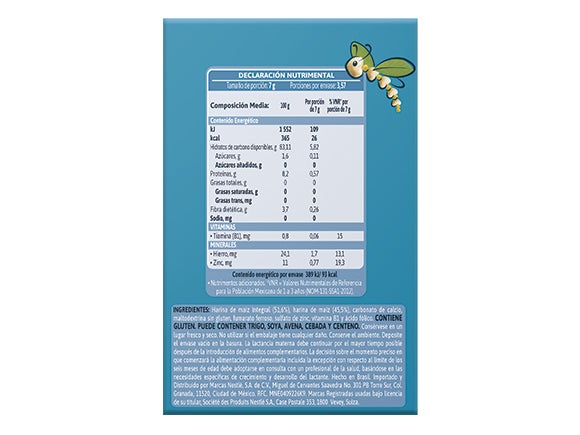 Gerber ® Cereal infantil, Corazoncitos