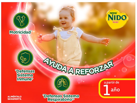 Fórmula NIDO® Kinder® 1+