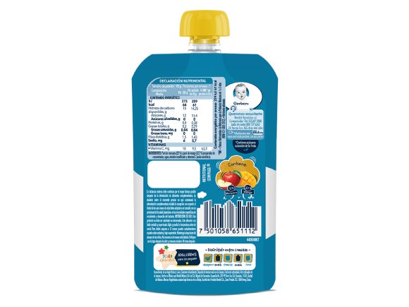Gerber® Junior Pouch  Manzana Mango 95g